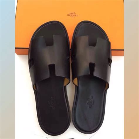 used Hermes sandals for men